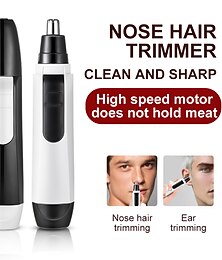 economico -elettrico naso capelli trimmer implementare rasoio tagliatore uomini donne orecchio collo sopracciglio trimmer rasoio uomo pulito trimero rasoio kit di rimozione