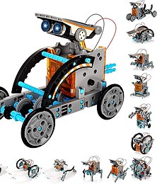 levne -13 v 1 solární sestavené vědecké puzzle autíčko 13 v 1 inteligentní zábavný robot