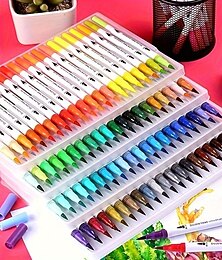 levne -12/24/36/48/60//72/100/120 barev akvarel štětec barvy fixy malba kresba umělecké potřeby