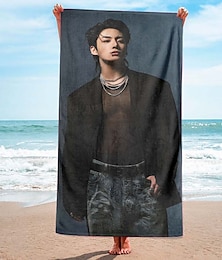 levne -jung kook bts bts vzor plážový ručník plážová deka osuška