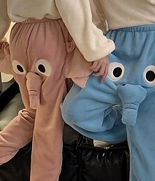 cheap -Adults' Kigurumi Pajamas Nightwear Camouflage Elephant Animal Animal Onesie Pajamas One Piece polyester fibre Cosplay For Men and Women Animal Sleepwear Cartoon