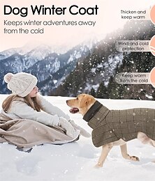 halpa -Koirat Kissat Takit Takki Liivi Muoti Englantilainen Talvi Vedenkestävä Lämmin Hengittävä Pehmeä Pestävä Joulu Halloween ulko- Rento / arki Koiran vaatteet for Bichon Frise Pomeranian Pienelle