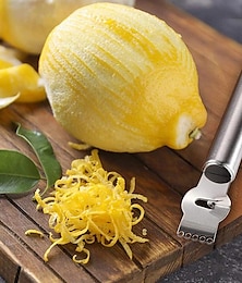 abordables -Rallador de limón, pelador de acero inoxidable, accesorios de cocina, utensilios de cocina, 1 ud.