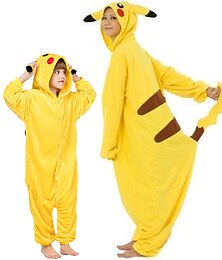 levne -Dětské Dospělé Slátanina Halloween rekvizity Prázdninové šperky Skupinový kostým Karnevalový kostým Pika Pika Overalová pyžama Kigurumi pyžamo Legrační kostým Pro Dámy a pánové Chlapci a dívky Vánoce