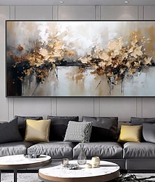 abordables -Mintura peintures à l'huile abstraites faites à la main sur toile décoration murale image moderne pour la décoration intérieure roulé sans cadre peinture non étirée
