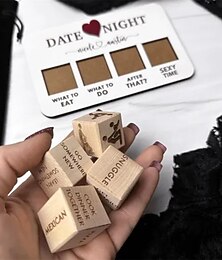 economico -dadi per appuntamenti notturni per coppie tira fuori dadi dadi per appuntamenti idee per coppie incontri dadiregali in legno per l'anniversario per lei giochi divertenti per adulti per coppie regali