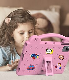 economico -Tavoletta Custodie cover Per Samsung Galaxy Tab S9 11 inch S9 Plus 12.4" S8 S7 S6 A8 A7 A Ultra Plus FE Lite Manico con cavalletto regolabile Resistente agli urti Fantasia "Cartone 3D" Silicone