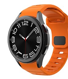 economico -Cinturino per orologio  per Samsung Galaxy Watch 7/6/5/4 40/44mm, Galaxy Watch 5 Pro 45mm, Galaxy Watch 4/6 Classic 42/46/43/47mm, Watch 3, Active 2, Gear S2 Silicone Sostituzione Cinghia