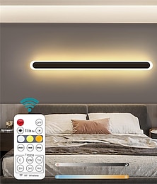 billiga -led vägglampa i akryl rf fjärrkontroll dimbar timing led inomhus vägglampa lämplig för balkong sovrum vardagsrum arbetsrum korridorer badrum och kontorsutrymmen