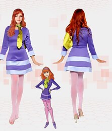 abordables -Scoob ! Cosplay Costume de cosplay Tenues Anime Cosplay de Film for Femmes Adulte Mascarade