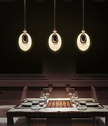 abordables -Luminaire suspendu LED en cristal moderne pour îlot de cuisine, éclairage suspendu réglable pour îlot de cuisine, lustre LED pour salle à manger, chambre à coucher, mini spots suspendus (paquet de 1)