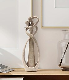 abordables -statue de couple s'embrassant sculpture abstraite statue en résine décoration de maison moderne bureau à domicile étagère de bureau décoration d'étagère, cadeau de Noël