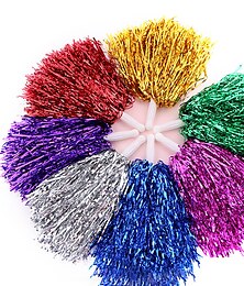 abordables -pack de pompones complementos para disfraces fans de animadoras fiestas temáticas disfraces y despedidas de soltero
