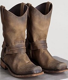 levne -Retro Středověké Renesanční Boty Westernová bota Ploché jazzové boty Pirát Viking Západní kovboj Cvočky Pevná barva Maškarní kostým Pánské Dámské Pirát Steampunk předvečer Všech svatých Karneval