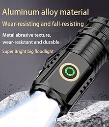 preiswerte -Superhelle Taschenlampe, kompakte tragbare Mini-Taschenlampe, wasserdichte multifunktionale Nachtangellampe für den Außenbereich, Kappenzangenlampe