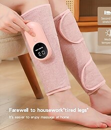 ieftine -aparat de masaj electric pentru picioare masaj fără fir cu presiune de aer masaj reîncărcabil cu airbag pentru viței cadou de vacanță pentru părinți pentru bărbați femei vibrații gambei relaxare