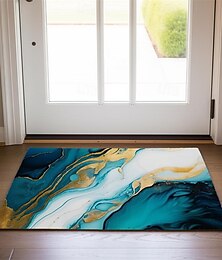 olcso -márvány mintás lábtörlő padlószőnyegek mosható szőnyegek konyhai szőnyeg csúszásmentes olajálló szőnyeg beltéri kültéri szőnyeg hálószoba dekoráció fürdőszoba szőnyeg bejárati szőnyeg