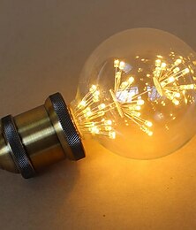 ieftine -3 W Bulb LED Glob 300 lm E26 E27 G80 48 LED-uri de margele