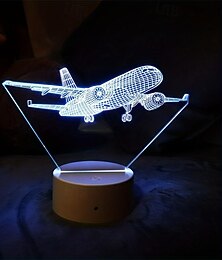 preiswerte -Nächtliche Beleuchtung LED-Nachtlicht Geschenk Schlafzimmer Mehrfarbig
