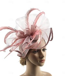 preiswerte -Retro Vintage 1950er 1920er Kopfschmuck Partykostüm Fascinator Hut Hut Damen Maskerade Event / Party Date Urlaubshut