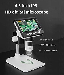 abordables -inskam307 Microscopio 1000X Fácil de operar