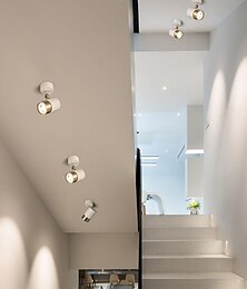 preiswerte -Klappbares Spotlicht aus Aluminium, ultradünnes, oberflächenmontiertes Downlight, verstellbare LED-Deckenspotlampen, blendfreie Deckenlampen für Wohnzimmer-Downlight, Decken-Downlight mit hoher