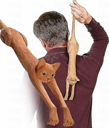 billige -ryg kat kradser langskaftet ryg rive træ massage kradser krads massager