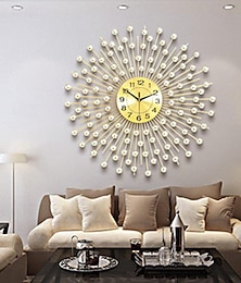 ieftine -ceas mare de perete metal decorativ silențios non-tictabil ceasuri mari decorațiuni pentru casă moderne pentru sufragerie dormitor sufragerie birou