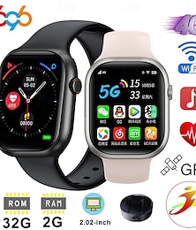 cheap -696 X9 Smart Watch 2.02 inch Smart Band Fitness Bracelet Bluetooth Pedometer Call Reminder Heart Rate Monitor Compatible with Android iOS Women Men Hands-Free Calls Message Reminder Custom Watch Face