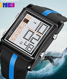 preiswerte -Skmei 2207 elektronischer Herren-Studentenwecker, Nachtlicht, wasserdichte elektronische Outdoor-Sportuhr