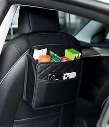 billige -starfre biloppbevaring hengende bag bilseterygg søppelpose bilseterygg oppbevaringsboks multifunksjonell oppbevaringsboks