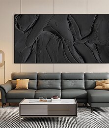 preiswerte -Handgemaltes 3D-Gemälde in Schwarz, abstraktes Gemälde, handgefertigt, 3D-Gemälde in Schwarz, strukturiertes Gemälde in Schwarz, minimalistisches 3D-Gemälde, großes schwarzes abstraktes Gemälde,