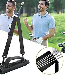 abordables -Mini bolsa de transporte ligera de nailon para palos de golf, bolsa de viaje para campo de prácticas, estuche de entrenamiento de golf con correas ajustables para los hombros