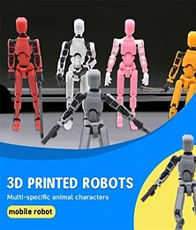 お買い得  -13アクションフィギュア t13アクションフィギュア 3dプリント多関節可動ラッキー 13アクションフィギュアノバ 13アクションフィギュアダミー 13アクションフィギュア 彼へのバレンタインギフト