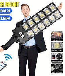 economico -1 pc 100 W Luci e lanterne di percorso Ad energia solare Bianco caldo 24 V 504 Perline LED