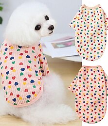 preiswerte -Hunde Katzen Pullover Kuschelig Brautkleider schlicht Winter Atmungsaktiv Weich Waschbar Komfortabel Outdoor Casual Hundebekleidung for Bichon Frise Spitz kleines Haustier Schmetterling Small