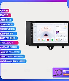 billige -for mercedes benz smart fortwo 2011-2015 bilradio multimediaspiller android 12 carplay navigasjon gps