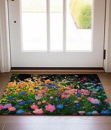 voordelige -schilderij bloemen deurmat vloermatten wasbare tapijten keukenmat antislip oliebestendig tapijt binnen buiten mat slaapkamer decor badkamer mat entree tapijt