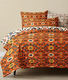 economico -set copripiumino con motivo geometrico set morbido set di biancheria da letto in cotone di lusso in 3 pezzi set decorazioni per la casa regalo twin completo king size copripiumino queen size