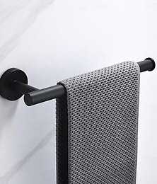 halpa -mattamusta pyyheteline kestävä seinään kiinnitettävä pyyheteline pyyhetanko moderni ruostumaton teräs kylpyhuoneen keittiöön