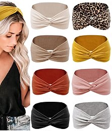 levne -čelenky pro ženy, protiskluzové pro krátké vlasy. jóga cvičení běh sport elastické gumičky do vlasů pro dámské vlasy twist turban vlasový zábal pro dívky
