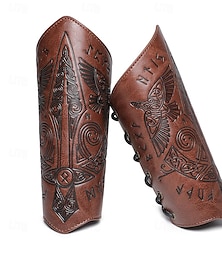 levne -Retro Středověké Renesanční Zbraně a výzbroj Náramek Pásek na ruku Ren Faire Pirát Viking Křižák Lukostřelba Pánské Dámské Viking Fantazie Karneval Plesová maškaráda LARP Dospělí 1 ortéza na zápěst