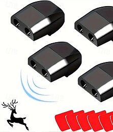 economico -sicurezza esterna auto fisica ultrasonica sirena animale repellenti per cervimoto camion dispositivo di allarme strumento di allarme 2x protezioni animalidispositivi di avvertimento motocicli