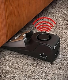 ieftine -Alarma de oprire a ușii de securitate 120db - dispozitiv portabil de siguranță pentru hotel acasă & voiaj