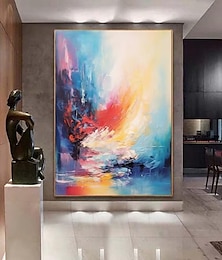 cheap -Handmade oil paintingMaterialWall Art decorationStyle Selling PointsContent ThemeUsed For Home Decoration Rolling Frameless Unstretched Painting