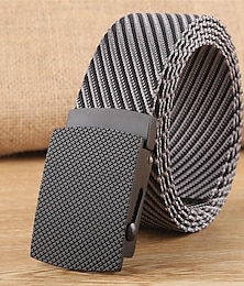baratos -Homens Cinto cinto de náilon Cinto para a Cintura Amarelo Azul Liga Durável Ajustável Tecido Ao ar livre Diário