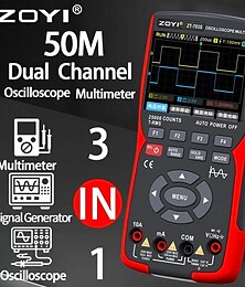 levne -vícenástrojový dvoukanálový osciloskop zt-703s multifunkční multimetrový generátor signálu tři v jednom s vysokou přesností