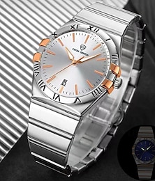 economico -nuovo orologio da uomo Caven Dent Tayside Denton con calendario luminoso, orologio sportivo al quarzo da uomo impermeabile