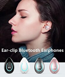 abordables -Écouteurs sans fil Bluetooth fone, clip d'oreille unique, casque de sport, gamer, sans douleur à l'oreille, oreillettes tws, écouteurs bluetooth