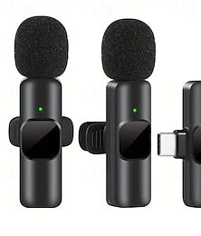 voordelige -M20 Draadloos Microfoon Draagbaar Voor Mobiele telefoon